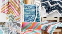 18+ Crochet Blanket Yarn Patterns