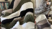 27+ Crochet Blankets With Chunky Yarn