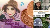 36+ Crochet Bucket Hat Tutorial Indonesia