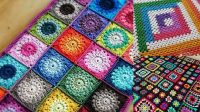 49+ Crochet Granny Square Blanket Patterns Free