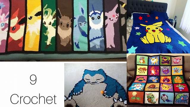 73+ Crochet Pokemon Blanket Patterns Free