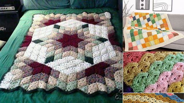 85+ Crochet Quilt Blanket Patterns