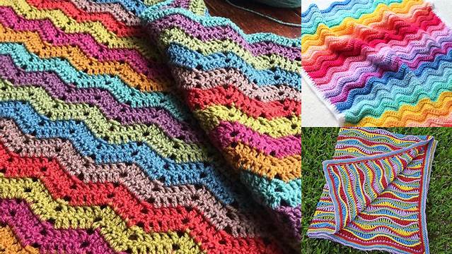 59+ Crochet Ripple Afghan Pattern Easy