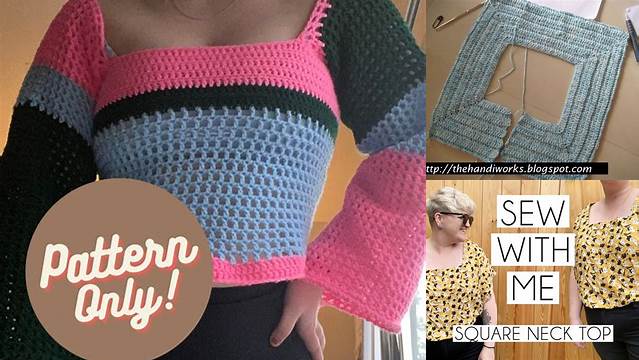 37+ Crochet Square Neck Pattern