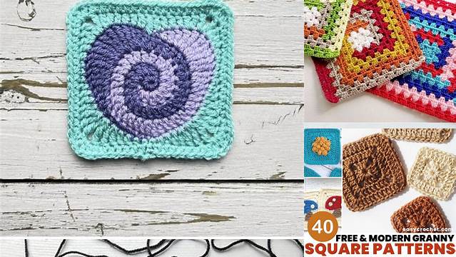 64+ Crochet Square Pattern Maker