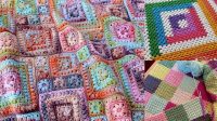 79+ Crochet Square Patterns Blanket