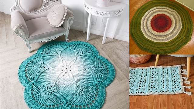 47+ Crochet Throw Rug Patterns