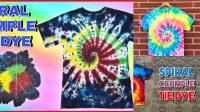 17+ Crumple Spiral Tie Dye