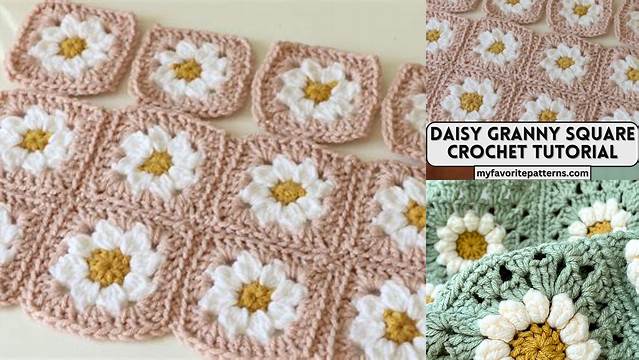 31+ Daisy Granny Square Patterns Free