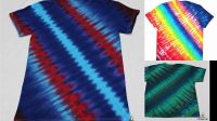 38+ Diagonal Line Tie Dye