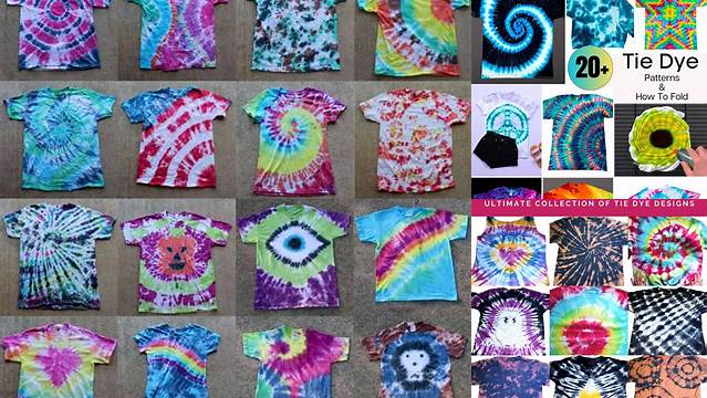 15+ Different Designs For Tie Dye