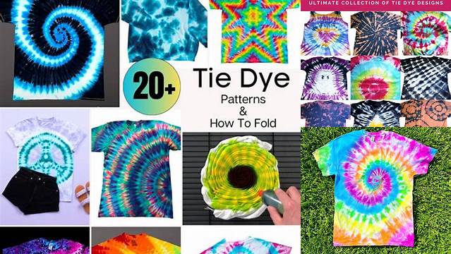 80+ Different Designs To Tie Dye