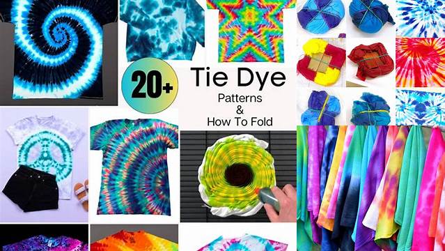 56+ Different Folding Techniques For Tie Dying