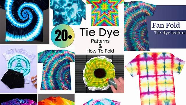 87+ Different Folds For Tie Dye