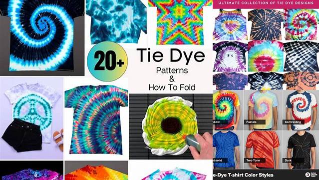 52+ Different Kinds Of Tie Dye Patterns