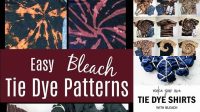 67+ Different Patterns For Bleach Tie Dye