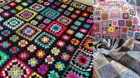 69+ Different Size Granny Square Blanket Patterns Free