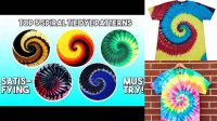 45+ Different Spiral Tie Dye Patterns