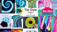 51+ Different Tie Dye Folding Patterns