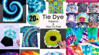 82+ Different Tie Dye Patterns And How To Do Them