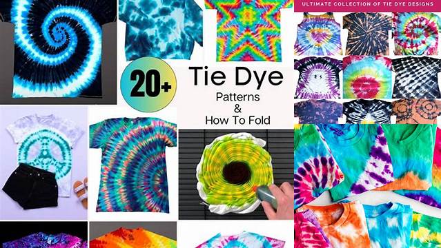 82+ Different Tie Dye Patterns And How To Do Them