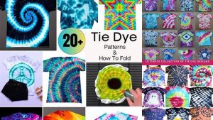 76+ Different Tie Dye Patterns