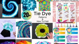 98+ Different Tie Dye Techniques