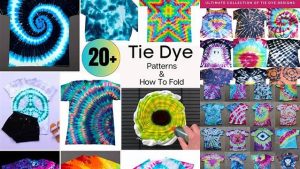 93+ Different Type Of Tie Dye Patterns