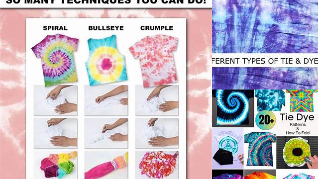 21+ Different Types Of Tie And Dye Techniques