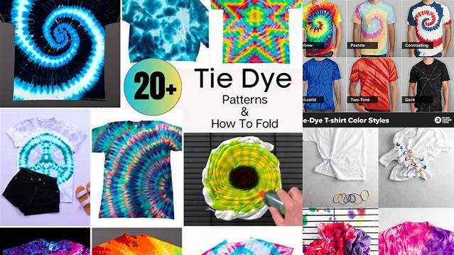 81+ Different Types Of Tie Dye Folds