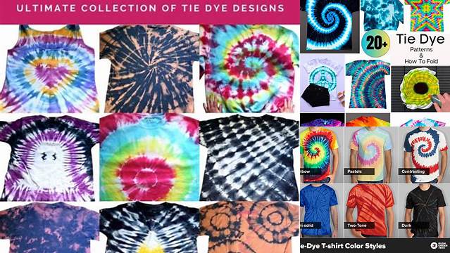 39+ Different Types Of Tie Dye Patterns