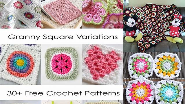 32+ Disney Granny Square Patterns Free