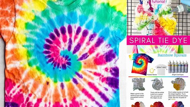 6+ Diy Spiral Tie Dye