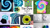 72+ Diy Tie Dye Patterns Step By Step