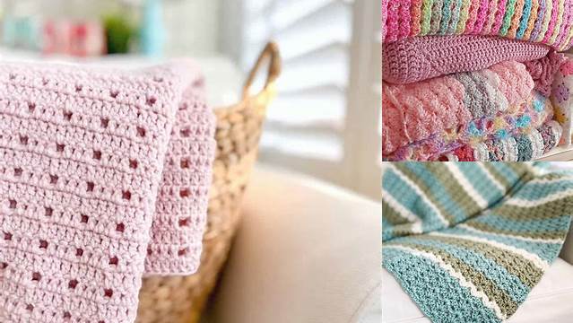 91+ Easiest Crochet Blanket Pattern