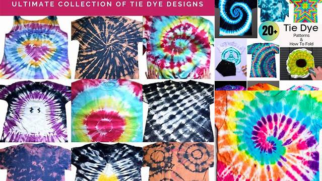 10+ Easiest Tie Dye Patterns