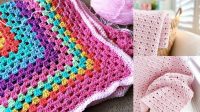 47+ Easy Baby Blanket Crochet Patterns For Beginners