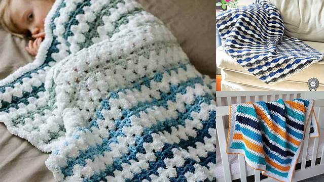 79+ Easy Baby Boy Blanket Crochet Patterns