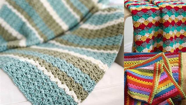 62+ Easy Blanket Patterns Crochet