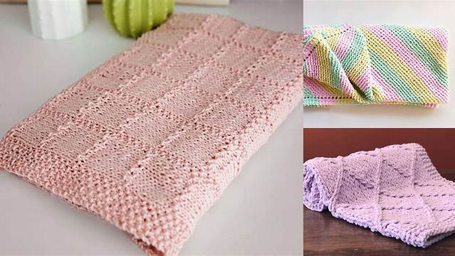 27+ Easy Blanket To Knit For Baby