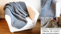 30+ Easy Chunky Crochet Blanket Patterns Free