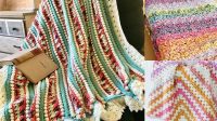 52+ Easy Crochet Afghan Patterns For Variegated Yarn