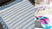 70+ Easy Crochet Baby Blanket Patterns Bella Coco