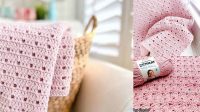 49+ Easy Crochet Baby Blanket Patterns For Beginners Youtube