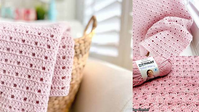 49+ Easy Crochet Baby Blanket Patterns For Beginners Youtube