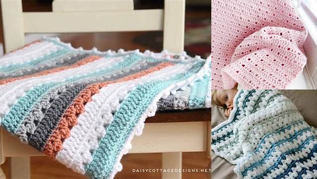 16+ Easy Crochet Baby Blanket Patterns Free Step By Step