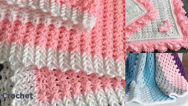 29+ Easy Crochet Baby Blanket Patterns Free Youtube