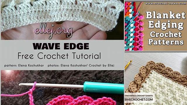 51+ Easy Crochet Blanket Edging Patterns