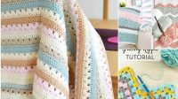 45+ Easy Crochet Blanket For Beginners Step By Step