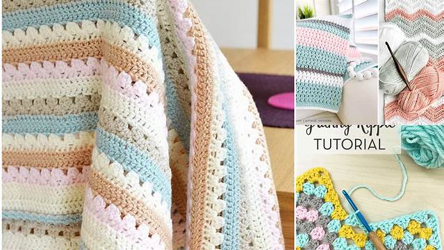 45+ Easy Crochet Blanket For Beginners Step By Step